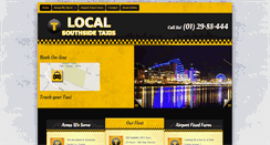 Desktop Screenshot of localsouthsidetaxis.ie